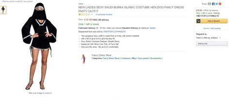 sexy burka|The ‘sexy burka’ and 9 other banned Halloween costumes.